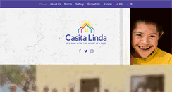 Desktop Screenshot of casitalinda.org